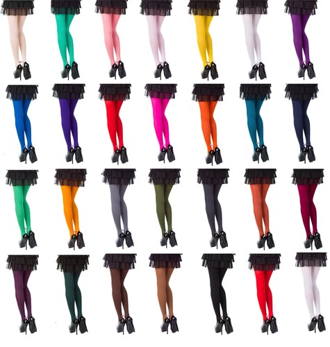 Opaque tights choose from - tights,