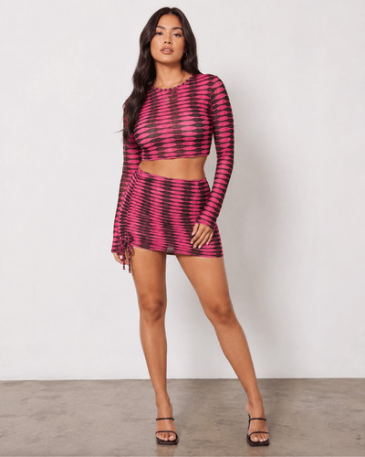 Edikted pink black - black, zebra