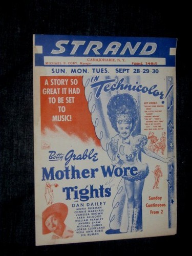 Mother wore tights - wore,