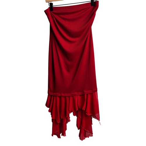 Hot kiss red strapless - hot,